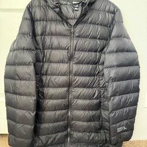 Women’s Eddie Bauer Black Down Jacket. 2X tall. NWOT.